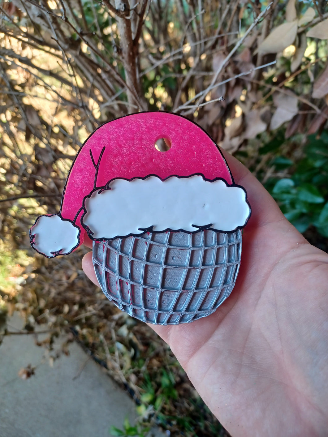 Disco Ball Santa