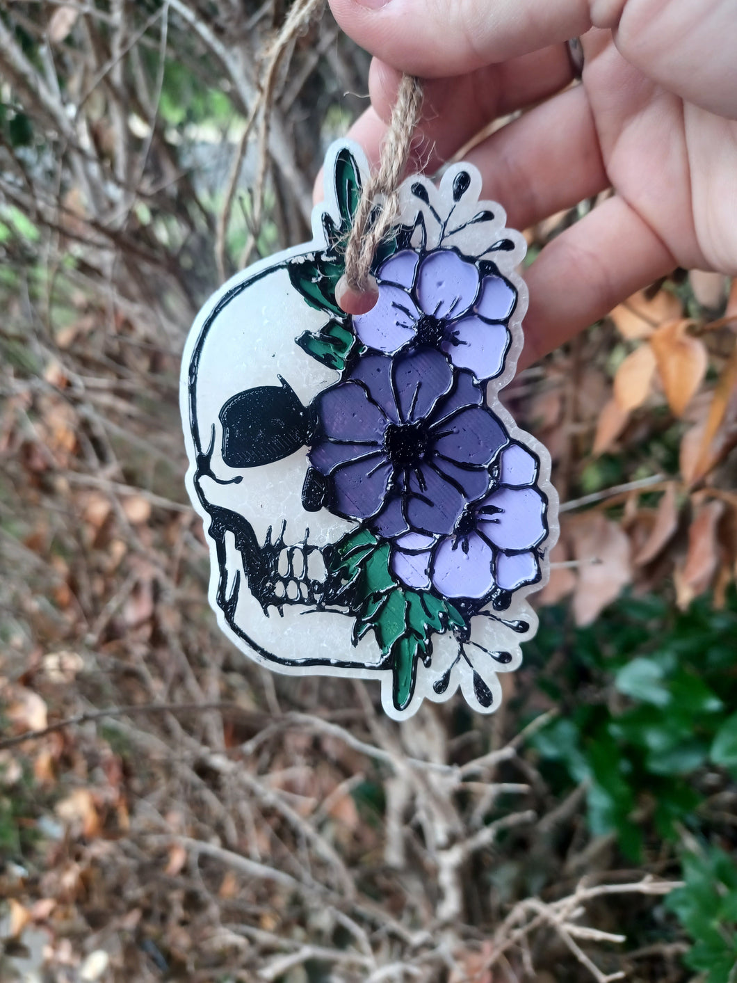 Floral Skull 2