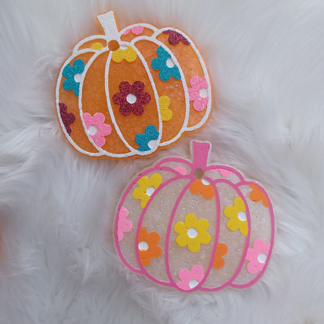 Floral Pumpkin