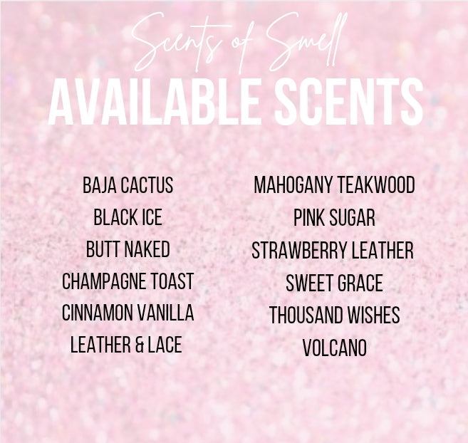 AVAILABLE SCENTS