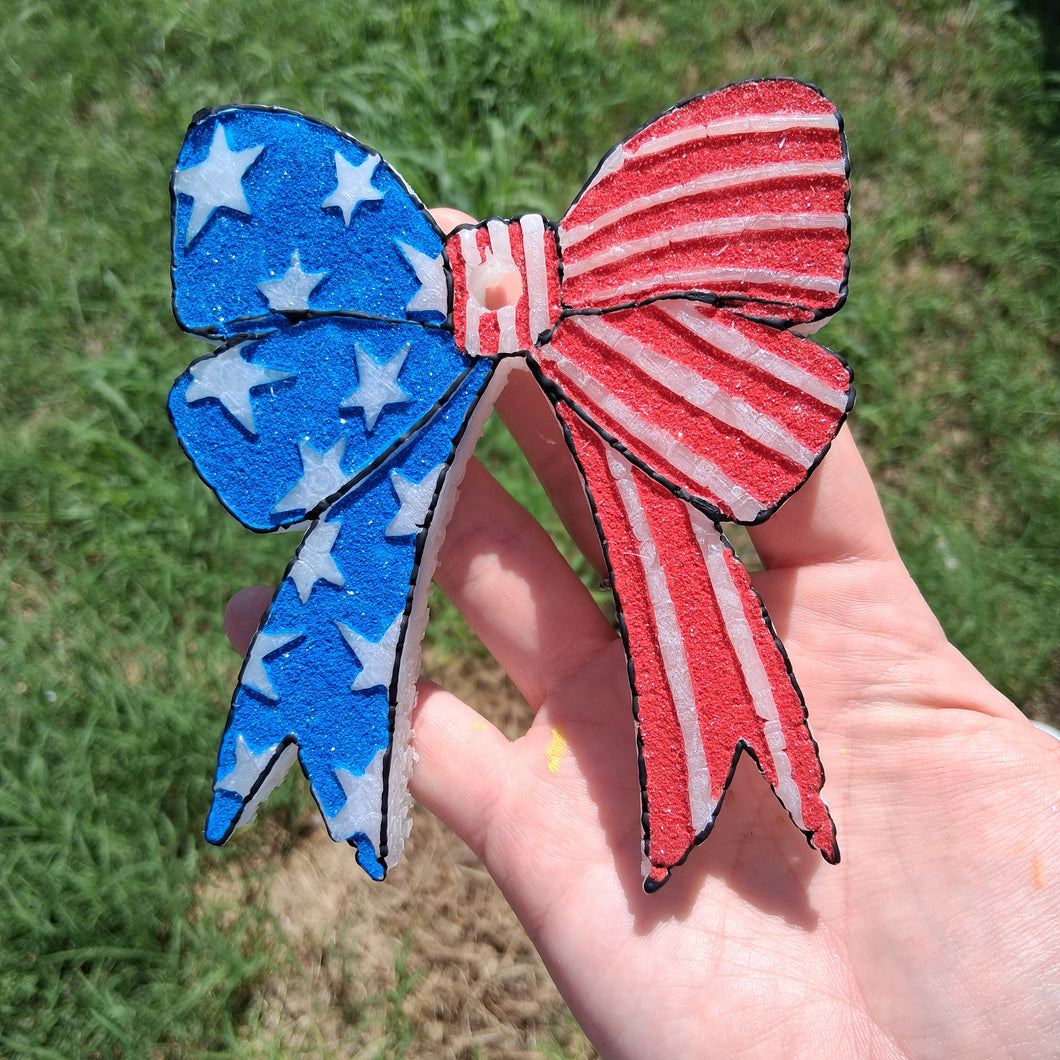 4th of July Coquette Bow