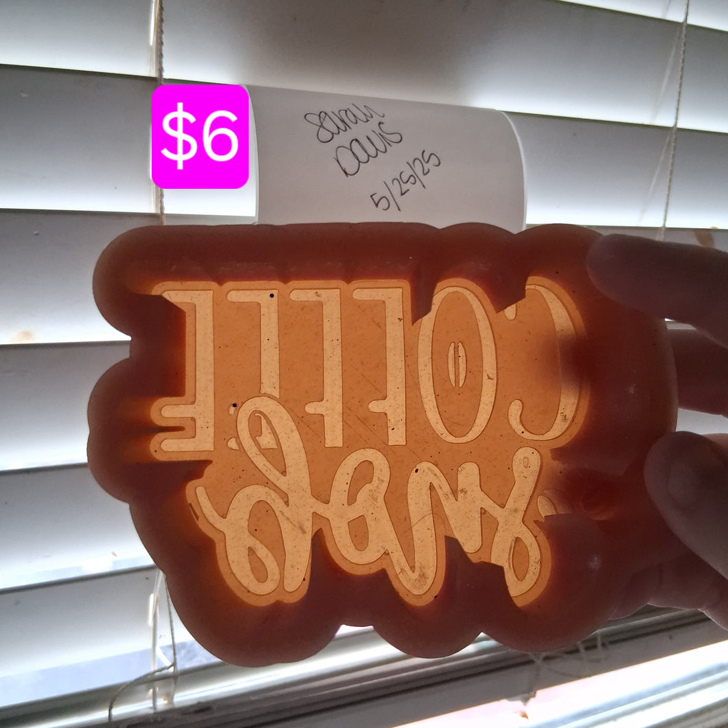 Coffee Snob Mold