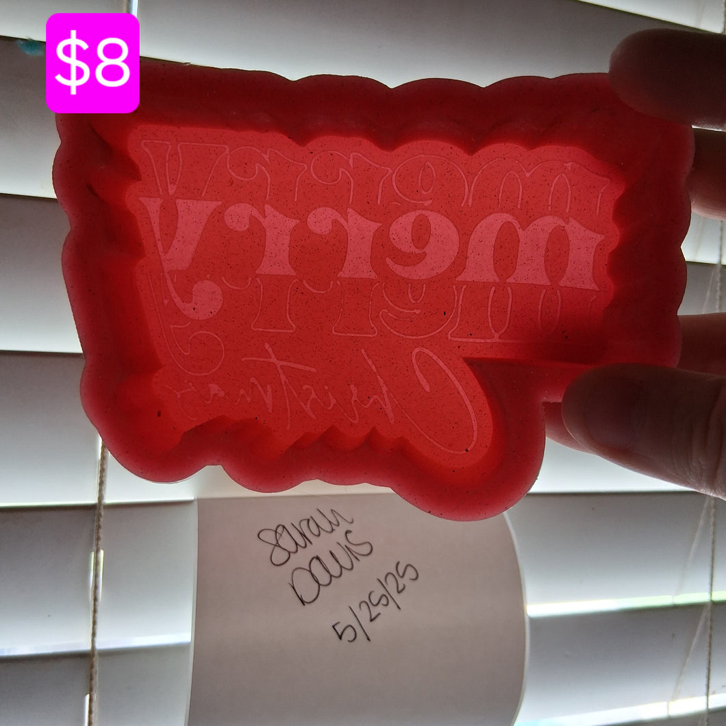 Merry Merry Merry Christmas Mold