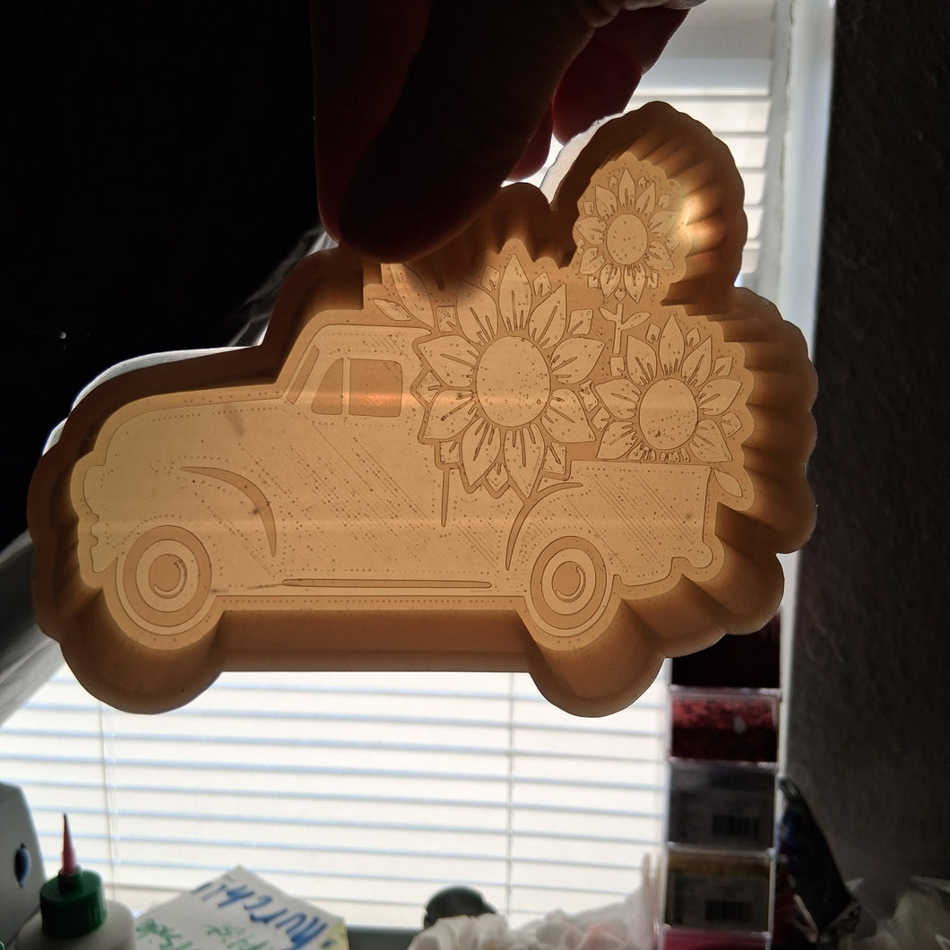 Sunflower Truck Mold