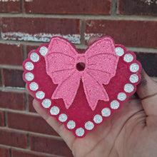 Load image into Gallery viewer, Pearl &amp; Bow Heart
