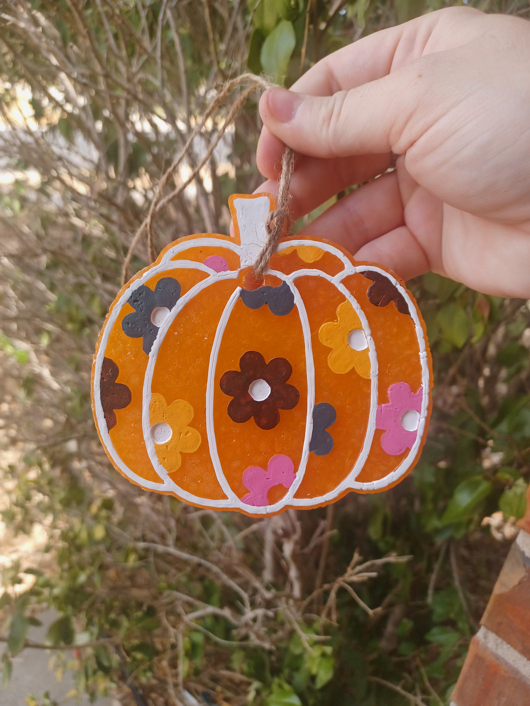 Floral Pumpkin