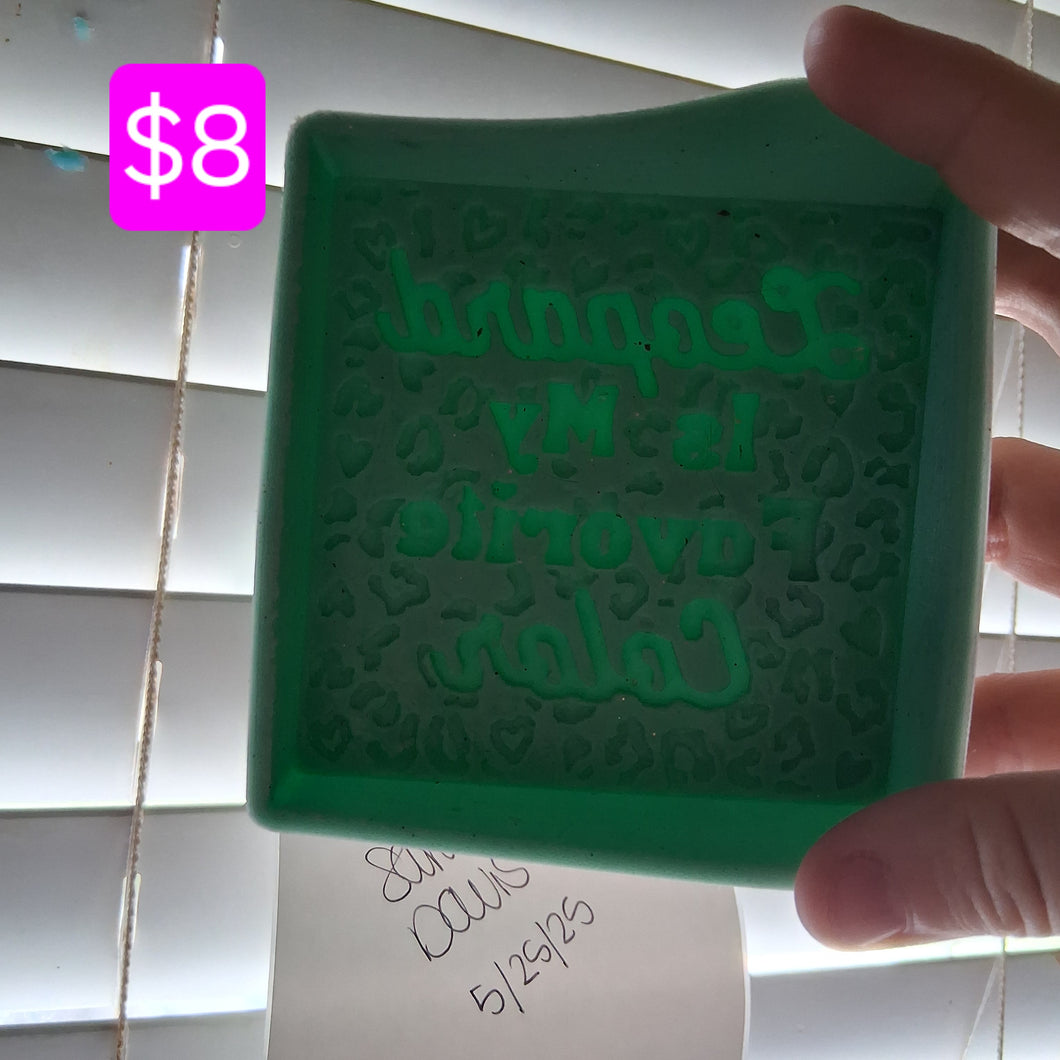 Leopard Is My Favorite Color Mold