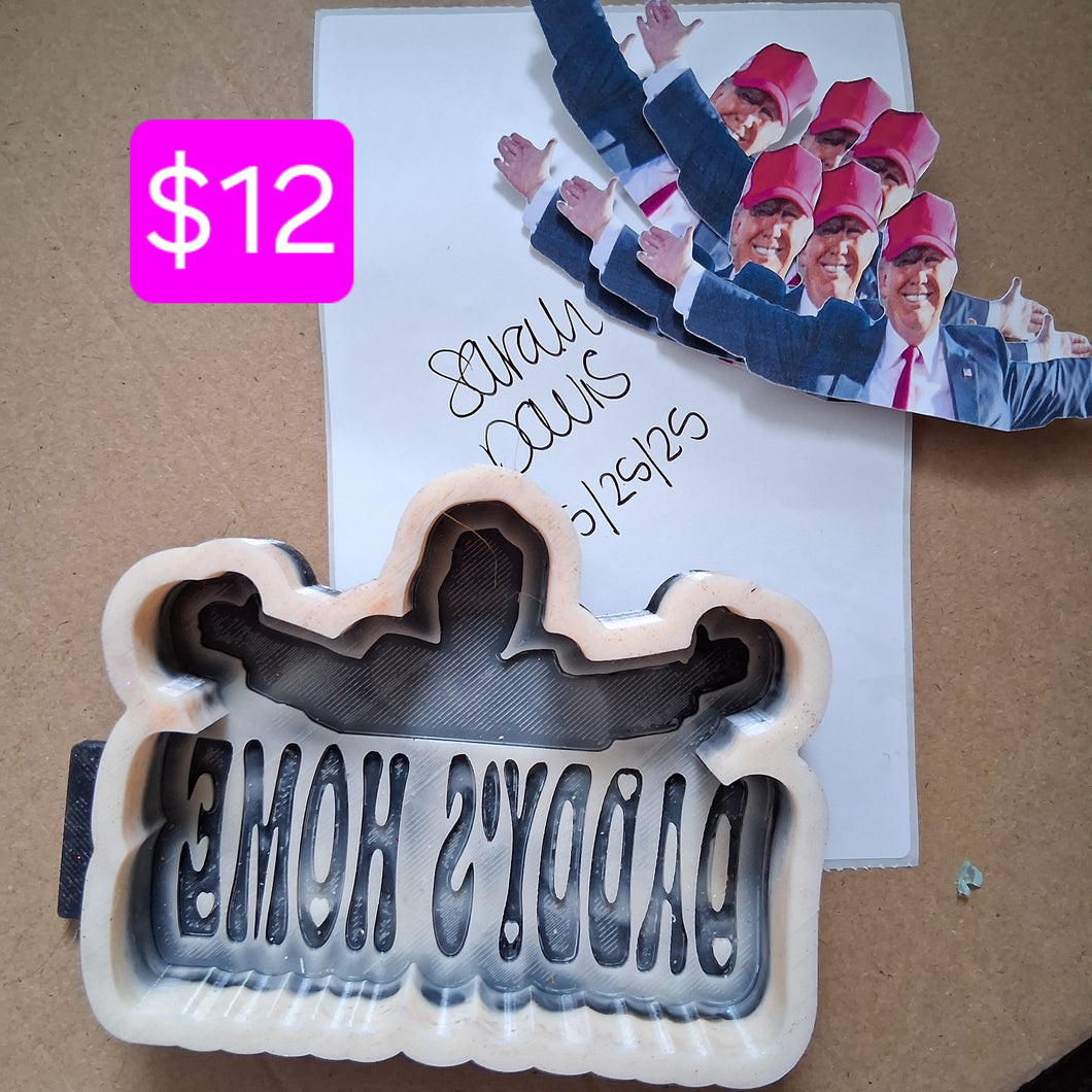 Daddy's Home Mold + Cardstock