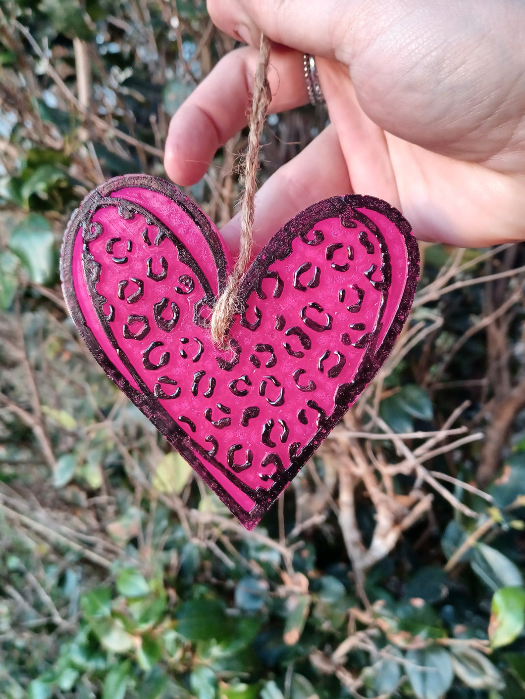 Cheetah / Leopard Heart