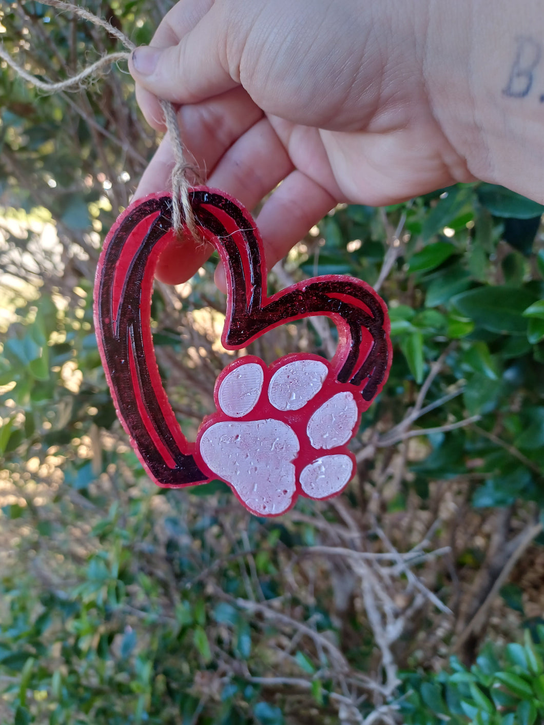 Paw Print Heart