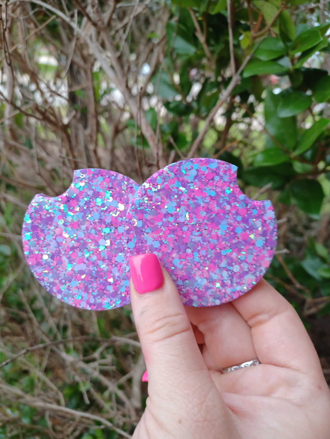 Cotton Candy Car Coasters