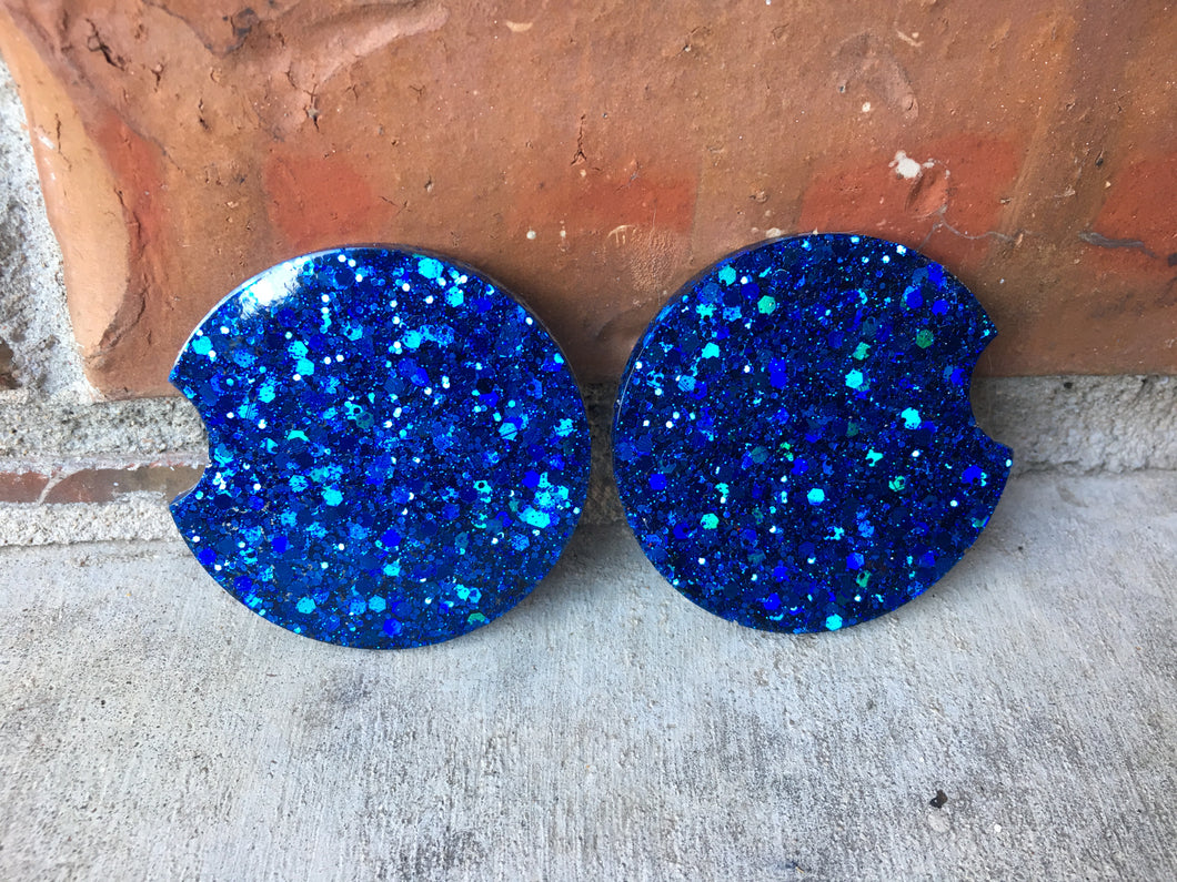 Azul Car Coasters