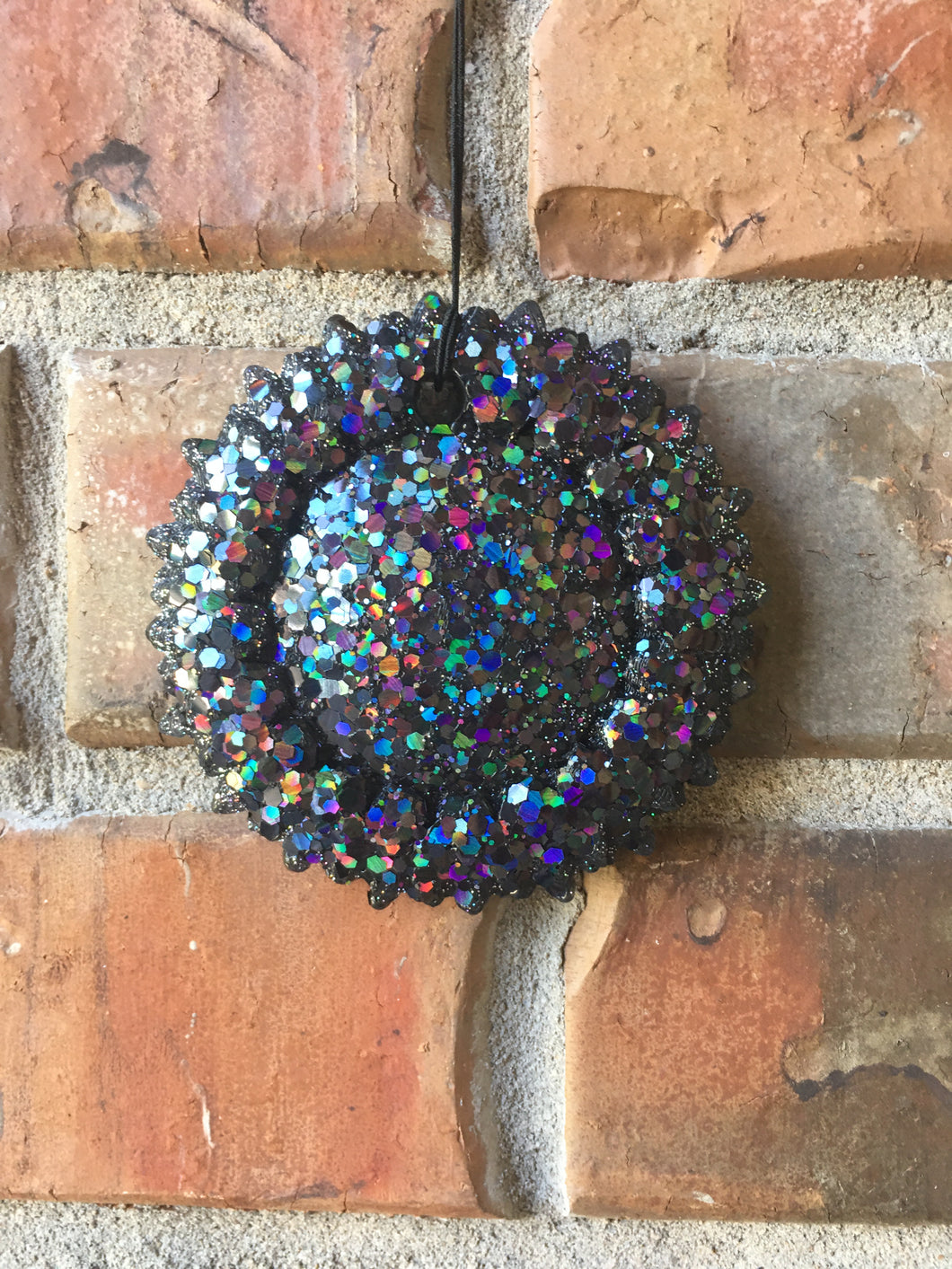 Chunky Glitter Sunflower