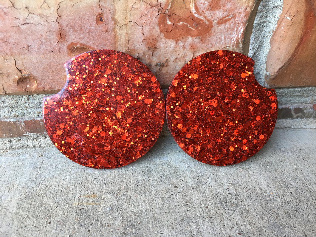 Ruby Slipper Car Coasters