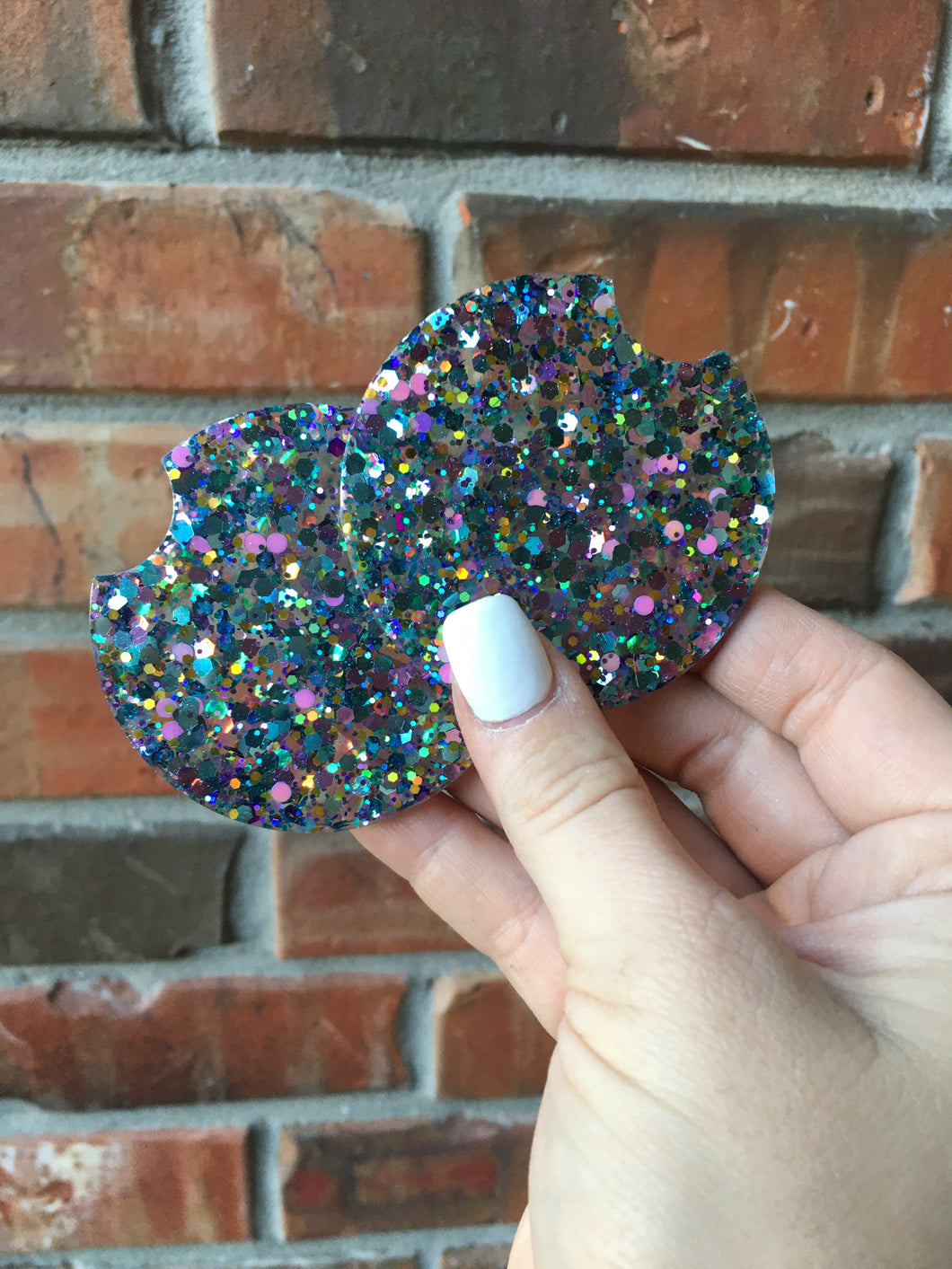 Mermaid Scales Car Coasters