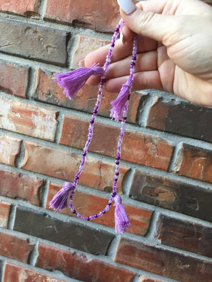 Purple Car Charm