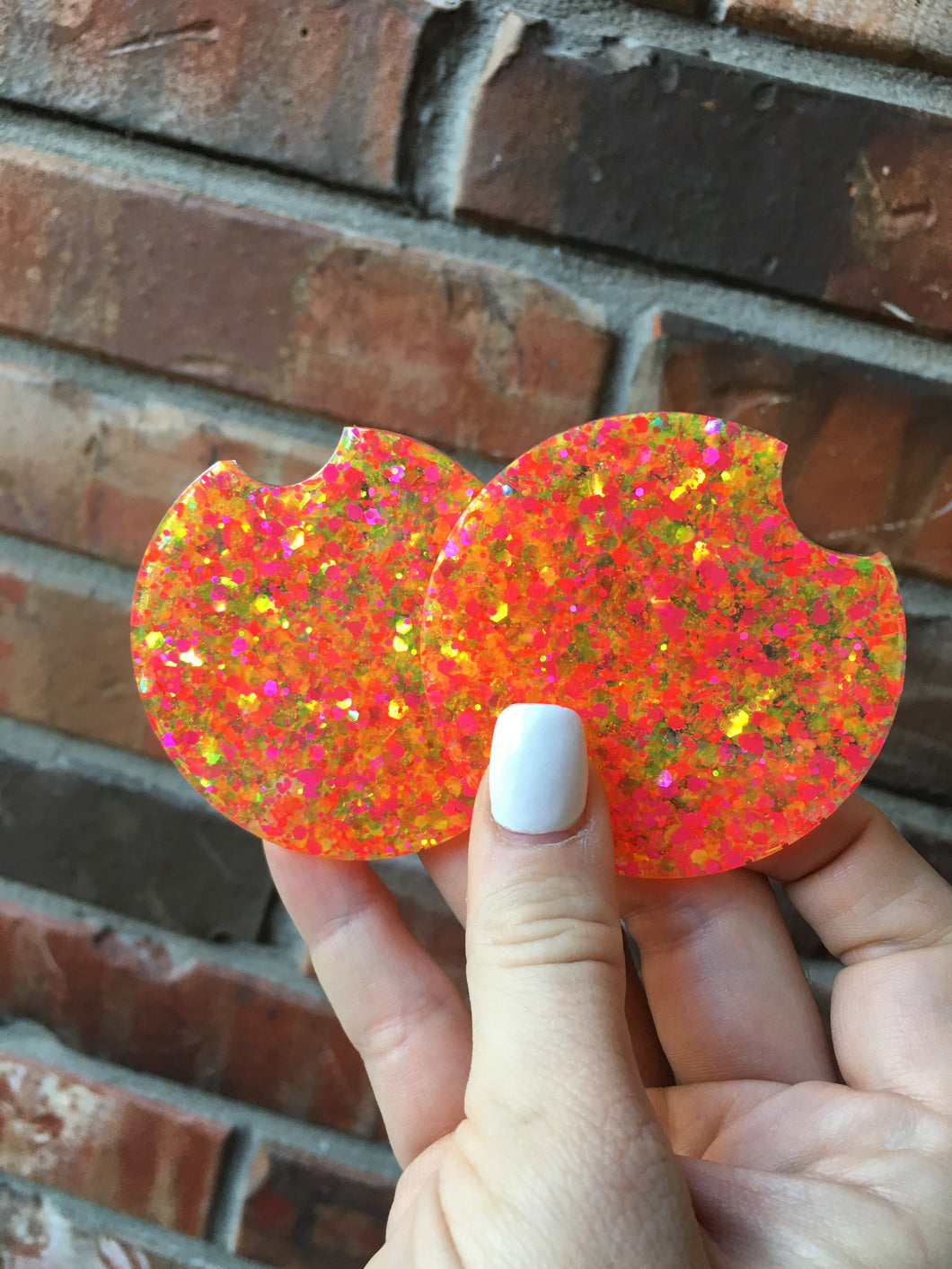 Strawberry Lemonade Car Coasters